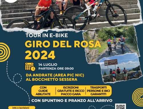 Aperte le iscrizioni per il “Giro del Rosa” parte biellese: un tour con e-bike da Andrate al Bocchetto Sessera